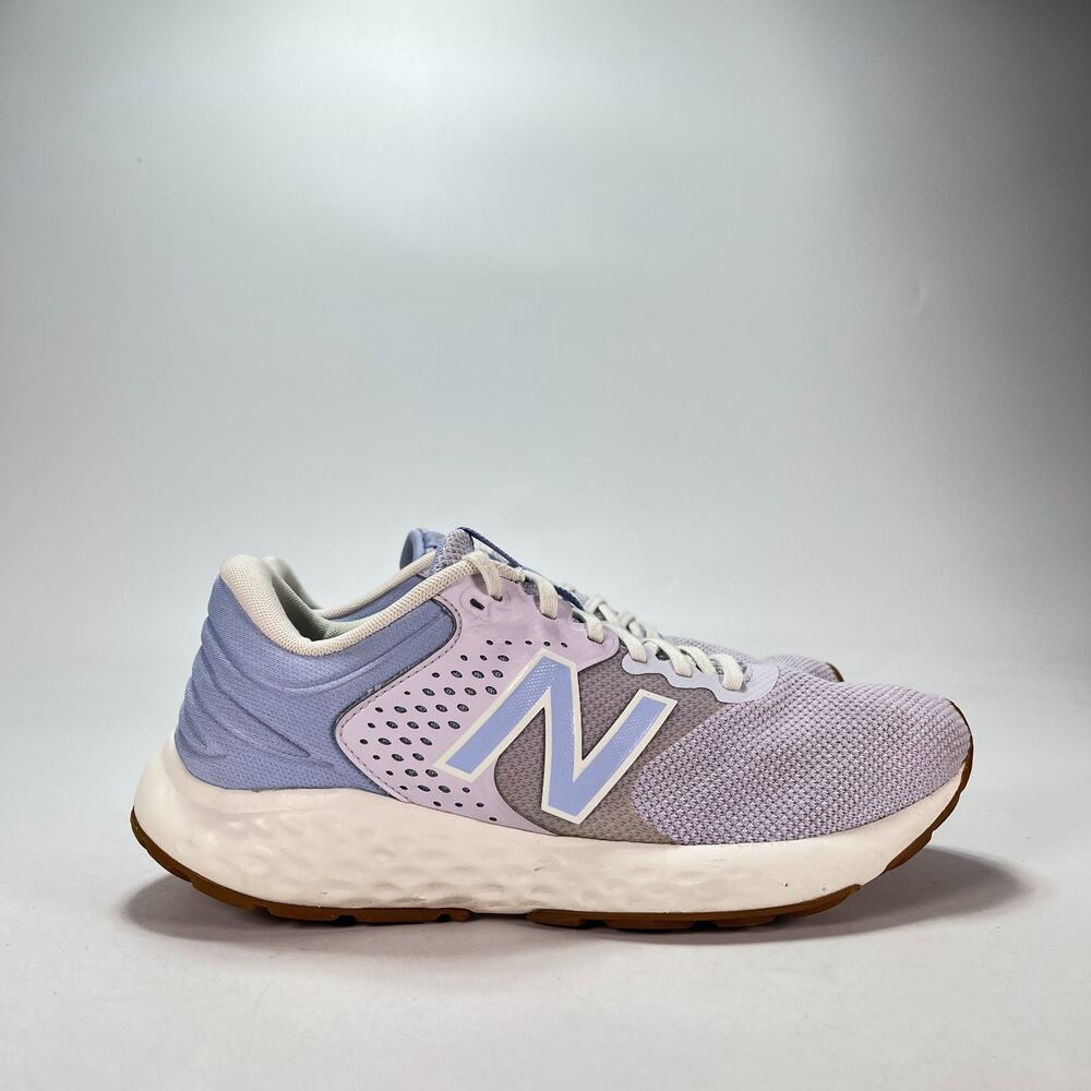 New Balance 520v7 Purple White Athletic Lace Up Road Running Shoes Women's Sz 11